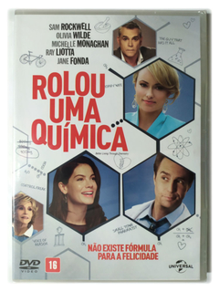 DVD Rolou Uma Química Sam Rockwell Ray Liotta Jane Fonda Novo Original Olivia Wilde