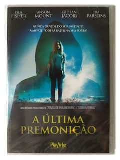 DVD A Última Premonição Isla Fisher Anson Mount Jim Parsons Novo Original Kevin Greutert
