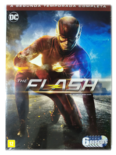DVD The Flash A Segunda Temporada Completa Grant Gustin Novo Original 6 Discos