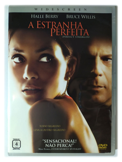Dvd A Estranha Perfeita Halle Berry Bruce Willis James Foley Original Perfect Stranger Giovanni Ribisi