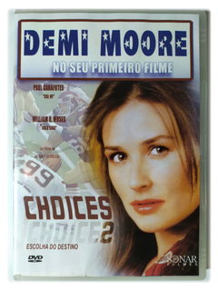 Dvd Escolha Do Destino Demi Moore Choices Paul Carafotes Original William R Moses Sonny Gordon