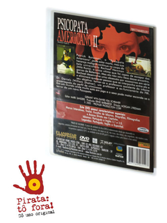 DVD Psicopata Americano II William Shatner Mila Kunis 2 Original American Psycho Morgan J. Freeman - comprar online