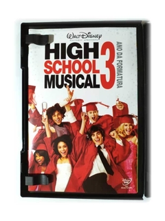 DVD High School Musical 3 Ano Da Formatura Walt Disney Original Senior Year Kenny Ortega - Loja Facine