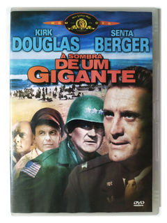 DVD À Sombra de Um Gigante Original Kirk Douglas Senta Berger Cast A Giant Shadow