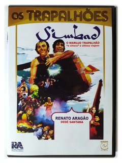 Dvd Simbad O Marujo Trapalhão Renato Aragão Dedé Santana Original Jorge Cherques