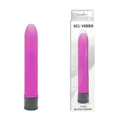 Vibrador Personal Liso 17,5cm P/ Vagina Clitóris Ânus Regulável - comprar online