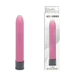 Vibrador Personal Liso 17,5cm P/ Vagina Clitóris Ânus Regulável - Loja Facine