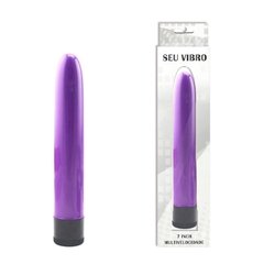 Vibrador Personal Liso 17,5cm P/ Vagina Clitóris Ânus Regulável - loja online