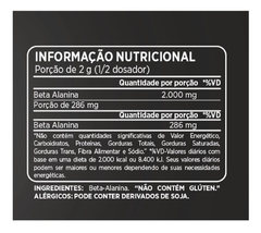 Beta Alanina 100% Pure (200g) Atlhetica Nutrition - comprar online