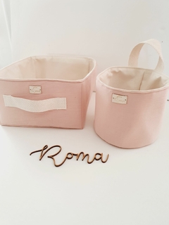 SET DE CESTOS ROMA BABY stock - roma baby