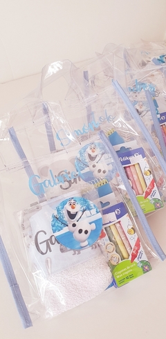 VALIJITA PVC PERSONALIZADA CON CRAYONES Y LIBRETA en internet