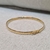 Pulseira Bracelete Antonella em Ouro 18k - LZ GOLD