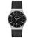 Relógio Skagen masculino Sundby couro preto