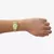 Relógio Skagen feminino aço dourado - comprar online