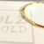 Bracelete Tubo Liso Redondo ouro 18k - comprar online