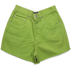 Shorts Mom verde 34