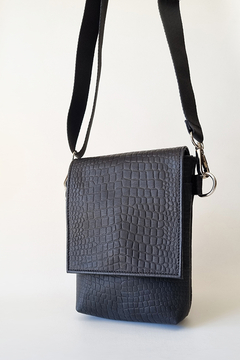 BELGICA, minibag (croco negro)