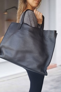 NIZA, shopping bag (negro)