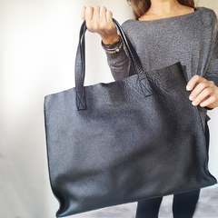 NIZA, shopping bag (negro) - comprar online