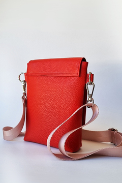 Imagen de BELGICA, minibag (roja con rosa)