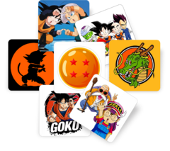 Memotest Dragon Ball 14 piezas de madera, alto brillo y calidad - comprar online