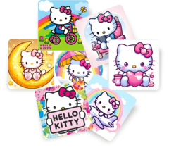 Memotest Hello Kitty 14 piezas de madera, alto brillo y calidad - comprar online