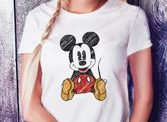 Remera de Mujer, Mickey Mouse - 128