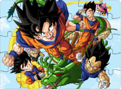 Rompecabezas Dragon Ball 01 - 30 piezas de madera, alto brillo y calidad - comprar online