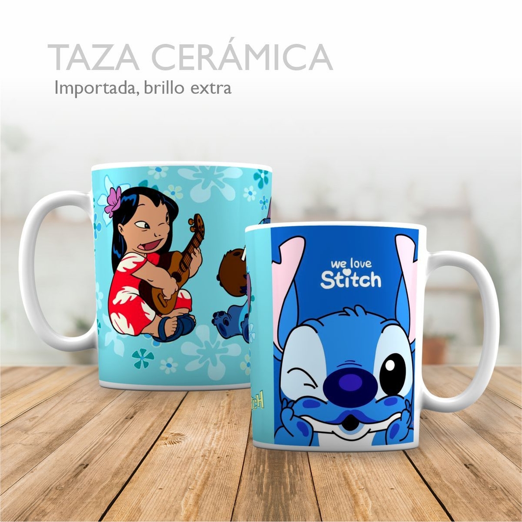 Taza Cerámica Stitch 02 - Comprar en Verte Feliz