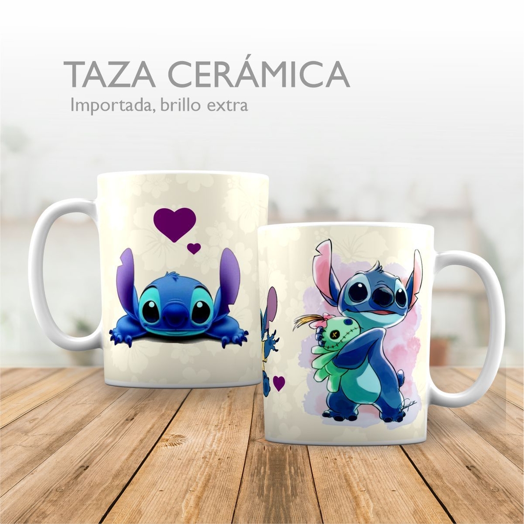 Taza Cerámica Stitch 03 - Comprar en Verte Feliz