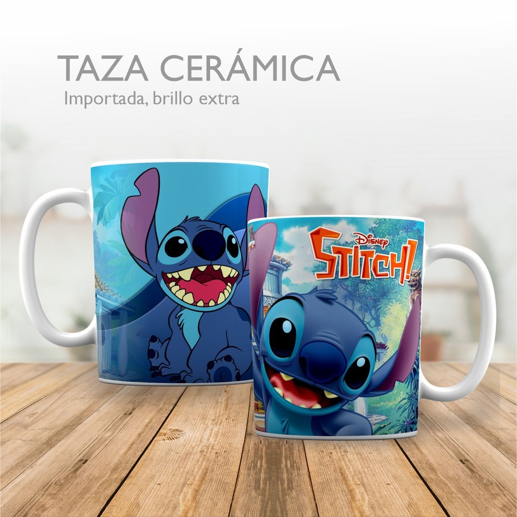 Taza Cerámica Stitch 04 - Comprar en Verte Feliz