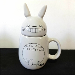 Taza cerámica con tapa -TOTORO