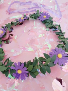 Coronita Flores Violeta