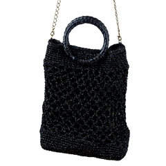 BAG GLITTER BLACK