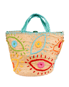 BOLSA PRIERE GREEK EYE COLORFUL