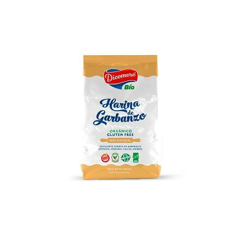 Harina de Garbanzo Organico Dicomere 450g