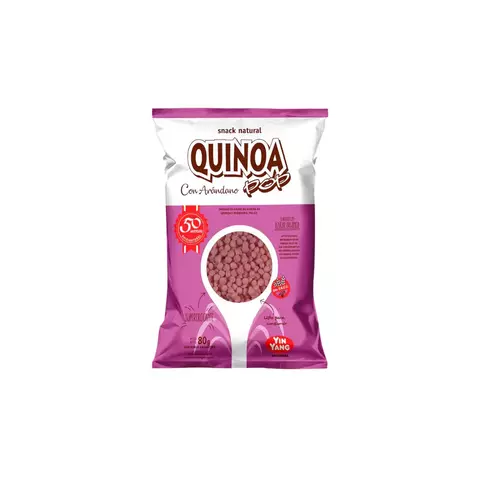 Quinoa POP con Arándanos Ying Yang 80g