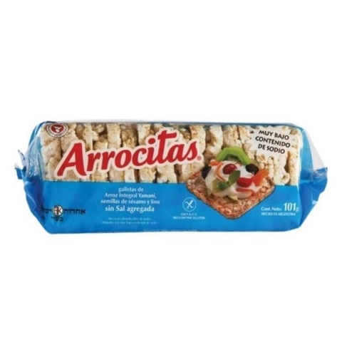 Galletas de arroz Arrocitas sin sal 130g