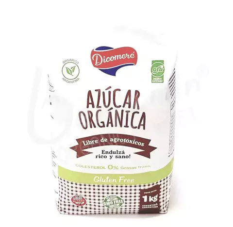 Azucar Organica (SIN TACC) Dicomere 1kg