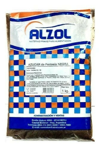 Azucar Negra Alzol 1kg