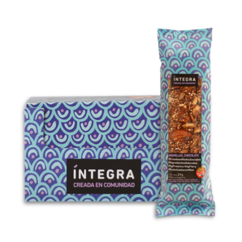 Barrita Integra chocolate sin tacc 27g