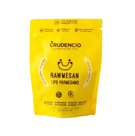 Queso Rawmessan tipo parmesano 140g