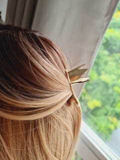 Hair Clip Coroa - Dourada (UNIDADE) - comprar online