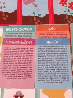 Asociaciones y secuencias - Juegoteca