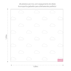 NUVENS ADESIVOS DE PAREDE INFANTIL na internet