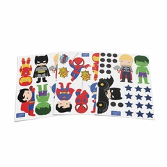 Combo Super Herois Baby KIT Com Enfeite de Porta MDF - comprar online