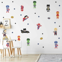 Combo Super Herois Baby KIT Com Enfeite de Porta MDF na internet