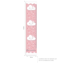 Combo Chuva de Amor Rosa KIT Com Enfeite de Porta MDF - Mamãe Decoradora - Quadros, Placas e Adesivos.