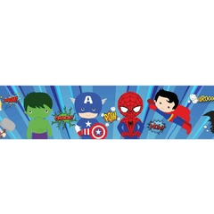 Combo Super Herois Baby KIT Com Enfeite de Porta MDF - loja online