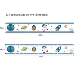 Combo Astronauta KIT Com Enfeite de Porta MDF - loja online